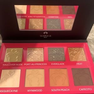 💎NIB Eyeshadow Palette 8 colors (browns) Miami Shaina B. Retail $20